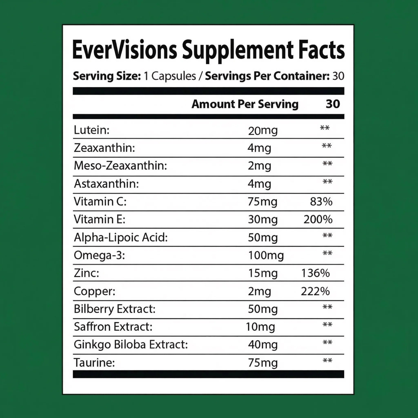 TrueRoot's Advanced 14-in-1 Eye Formula