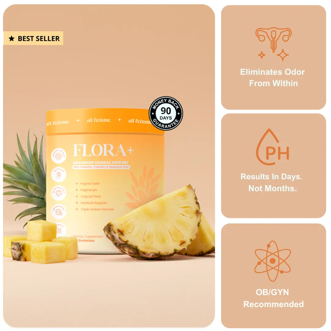 Flora+ Women’s Vaginal Probiotic Gummies