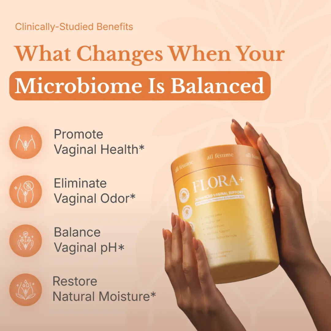 Flora+ Women’s Vaginal Probiotic Gummies