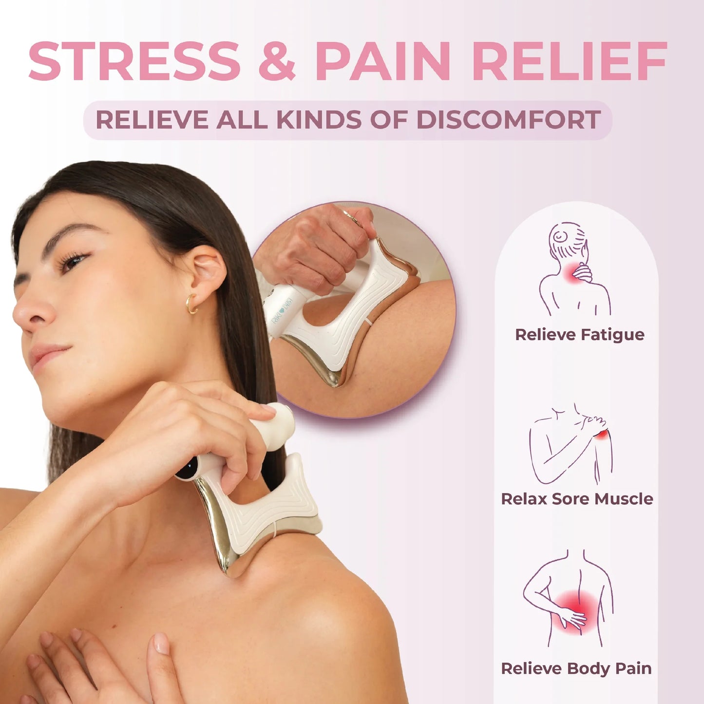 Heated Muscle Relief Therapy™