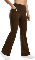 Fleece-Lined Thermal Flare Pants