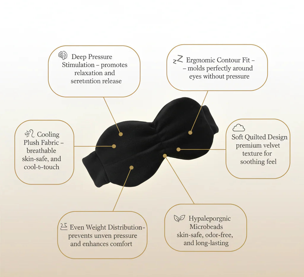 Comfurt™ Weighted Sleep Mask