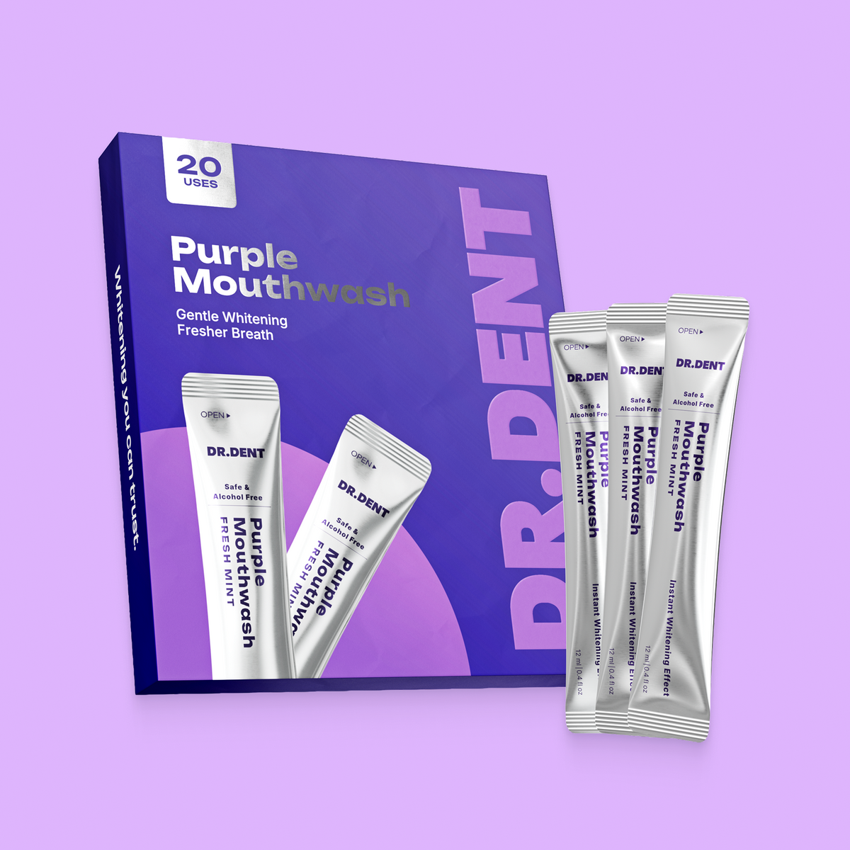 DR.DENT Purple Mouthwash