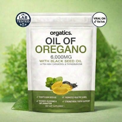 TRUEROOT OREGANO & BLACK SEED OIL - ELIMINATES GUM DISEASE
