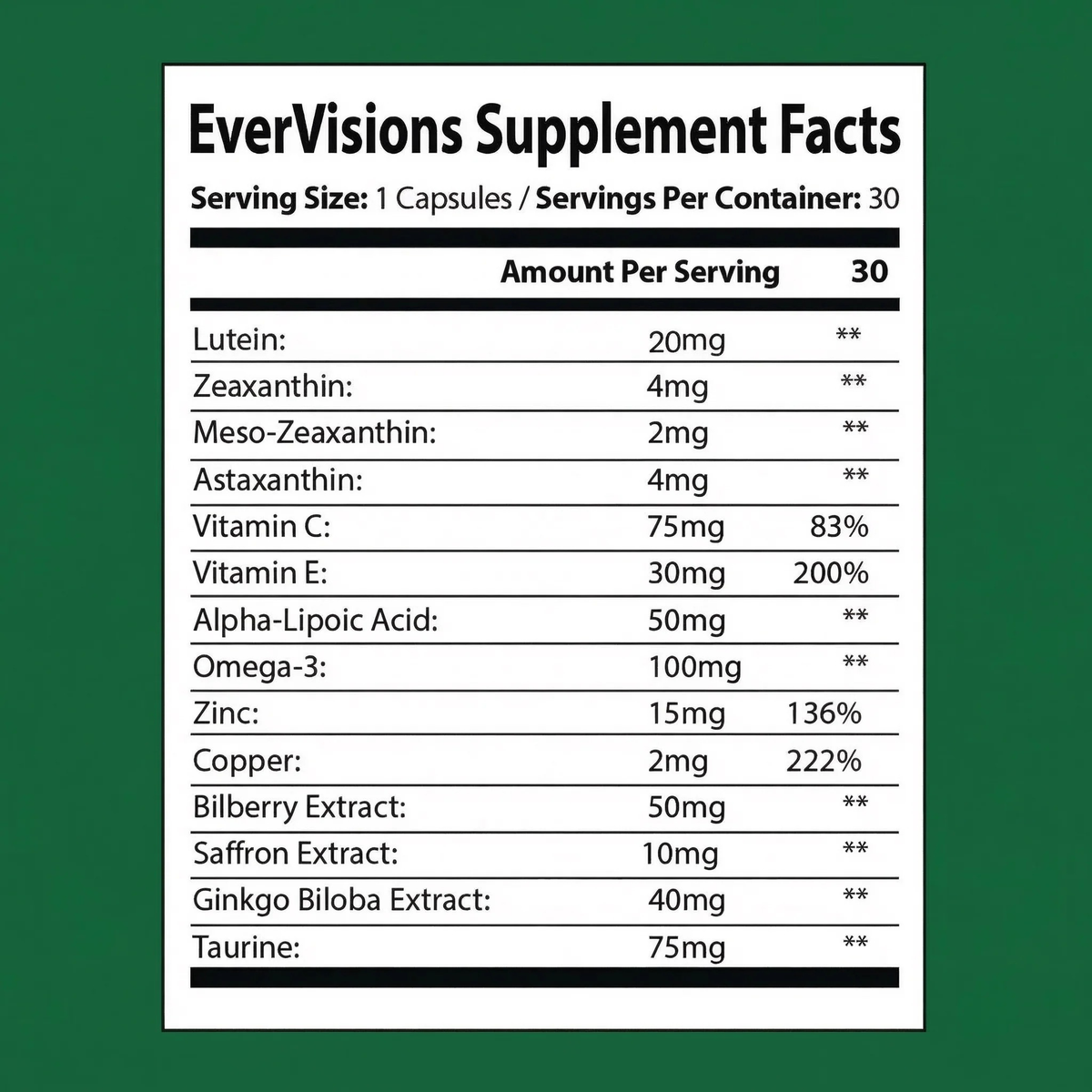 TrueRoot's Advanced 14-in-1 Eye Formula