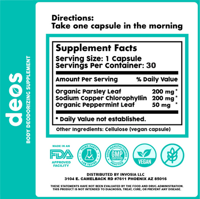Whole Body Internal Deodorizer