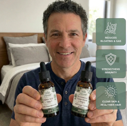 TreuRoot® GutCleanse 2-Step Parasite Cleanse Kit - Natural Herbal Detox for a Cleaner, Healthier Gut